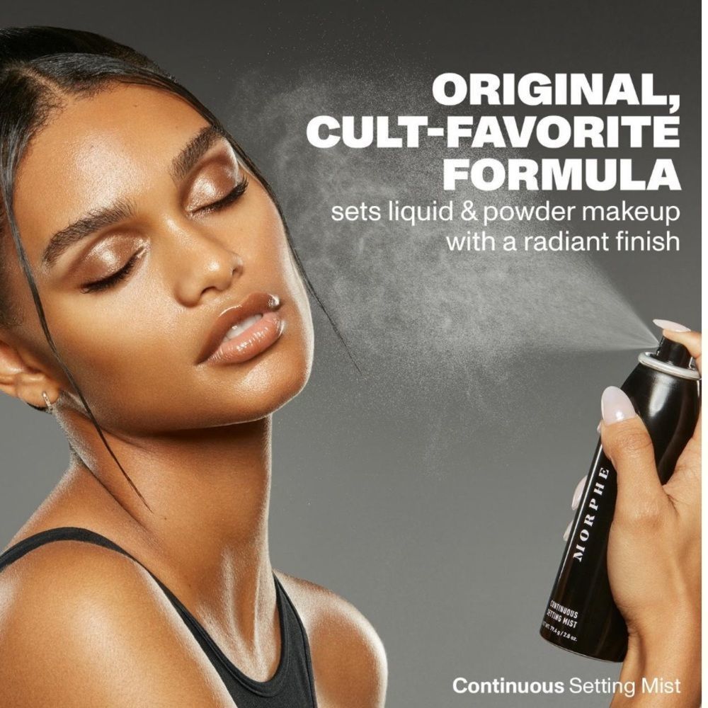 Morphe Continuous Setting Mist Spray Mini🪞 NEW Travel Size - Picture 2 of 6